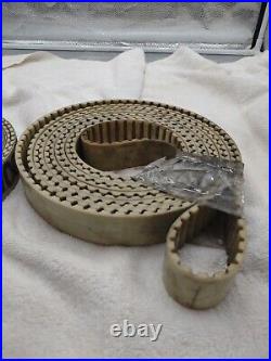 (2) 32AT10/5300 Timing Belt 5300mm Length, AT10mm Pitch, 32mm Width, withSteel