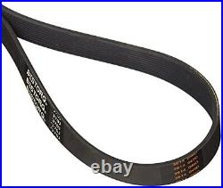 420J10 Rubber V-Belt, PJ V-Ribbed, 10 Ribs, 42 Length x 0.93 Width x 0.17