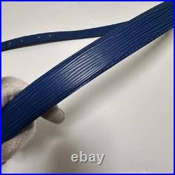 Authentic Louis Vuitton Blue Epi Belt Length 102cm Width 2.5cm From Japan
