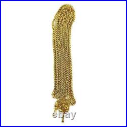 CHANEL Coco Mark Chain Belt Vintage Necklace Women's length 102cm Width 0.5cm