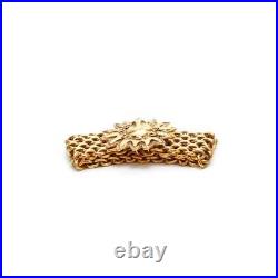 CHANEL authentic bracelet lion gold Total length 16cm Belt width 3.5cm ladies
