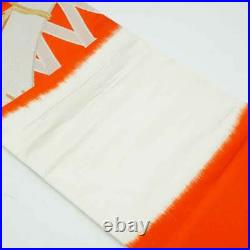 Fukuro Obi Belt Japan Width 31Cm Length 420Cm Pure Silk Women'S Lined Tailor F