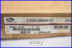 Gates 9093-2148 Hi-power II Powerband Belt, 151 Outside Length, 1.49 Width