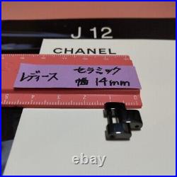 Genuine link band CHANEL J12 Ceramic Black Belt Ladies Width 14mm Length 12.3mm