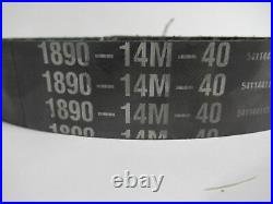 Hawk 1890-14M-40 Timing Belt 1890mm Length x 40mm Width x 14mm Thick NOP