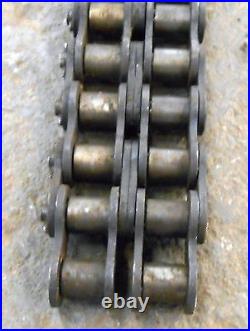 Link Belt #120fr Doulbe Strand Cottered Chain 1 1/2 Pitch, 1 Width, 47 Length