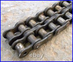 Link Belt #120fr Doulbe Strand Cottered Chain 1 1/2 Pitch, 1 Width, 47 Length