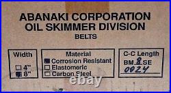 Nib Abanaki 8'' Width Corrosion Resistant Belt C-c Length Bm8se0024 Bm8se