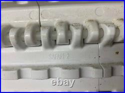 Safari, Plastic Conveyor Belt, White, 118 Length, 35-1/2 Width
