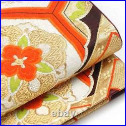 Width 30Cm Length 414Cm Pure S Fukuro Obi belt Kimono Japan