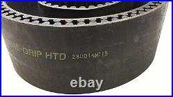 Wood's 280014M115 Sure-Grip HTD Timing Belt 14mm Pitch 115mm Width 2800mm Length